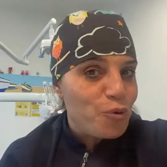 La Dott.ssa Antonella Conte in uno studio