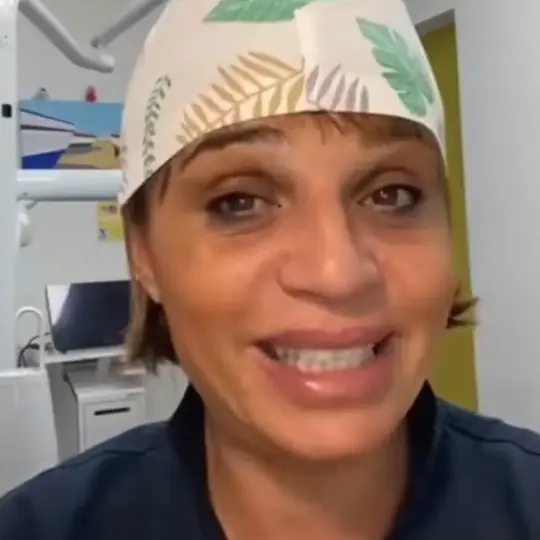 La Dott.ssa Antonella Conte in uno studio