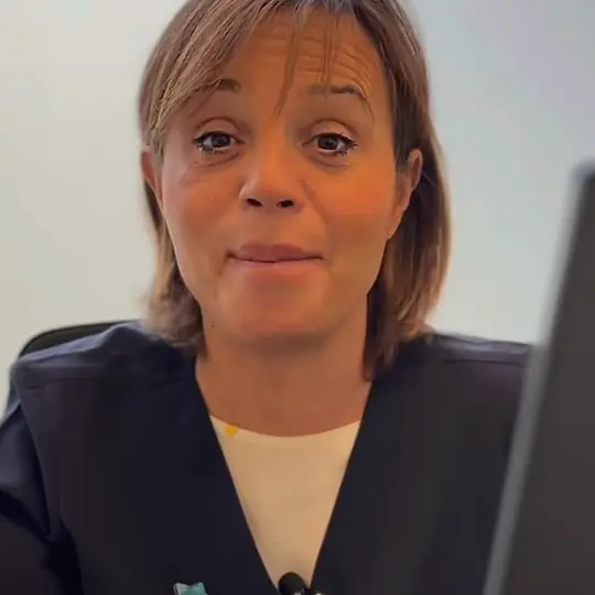 La Dott.ssa Antonella Conte alla scrivania